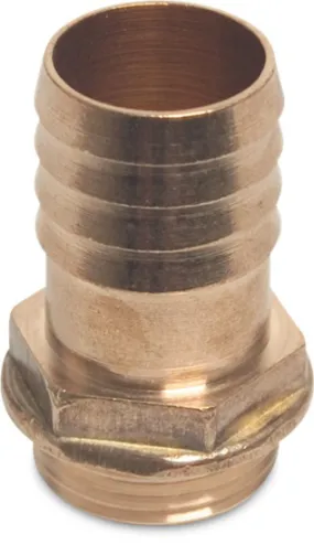 MESSING SLANGTULE 30BAR 1.1/2"BUI X 38MM